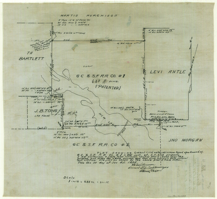 26359, Henderson County Sketch File 16, General Map Collection