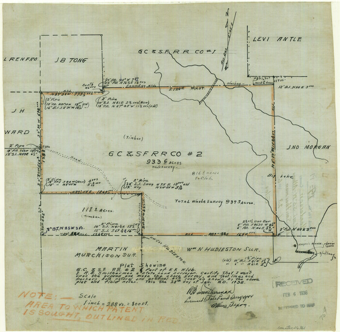 26361, Henderson County Sketch File 17, General Map Collection