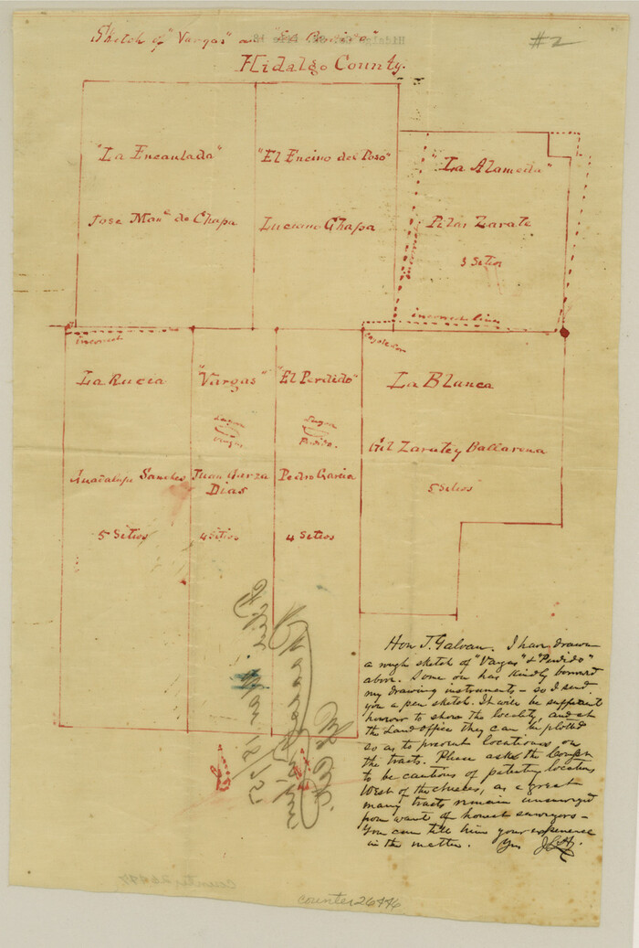 26446, Hidalgo County Sketch File 18, General Map Collection