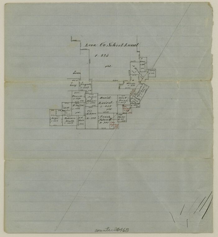 26468, Hill County Sketch File 4 1/2, General Map Collection