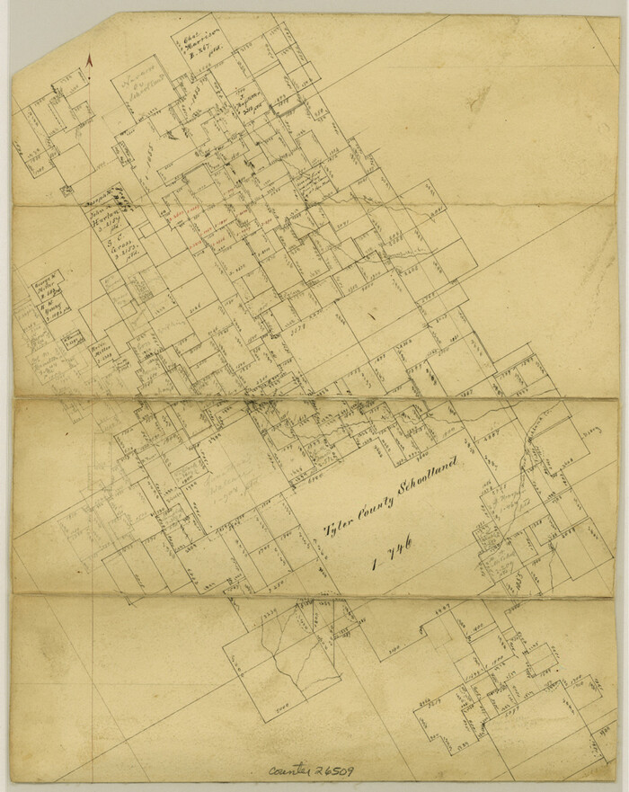 26509, Hill County Sketch File 22a, General Map Collection