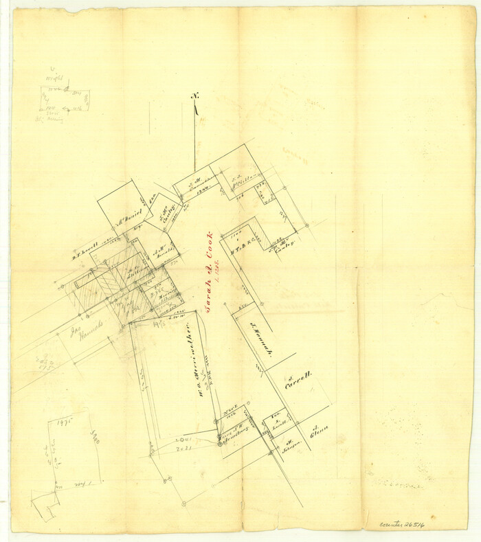 26516, Hill County Sketch File 24, General Map Collection
