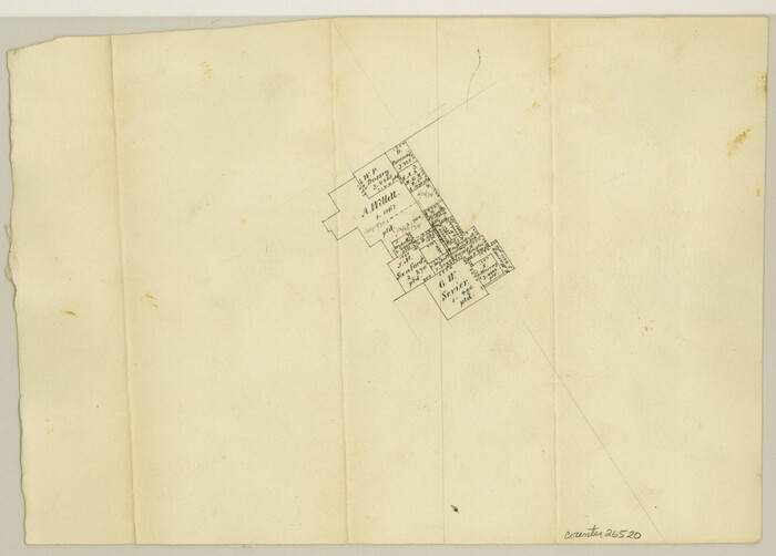 26520, Hill County Sketch File 25, General Map Collection