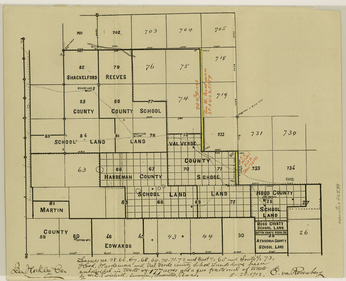 26539, Hockley County Sketch File 5, General Map Collection