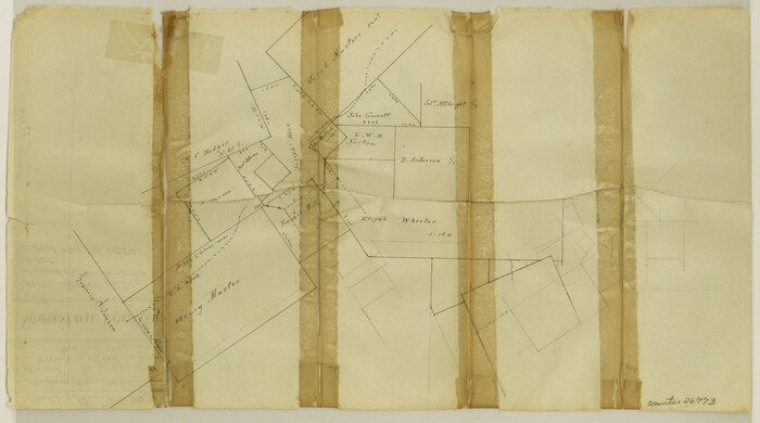 26773, Houston County Sketch File 12, General Map Collection