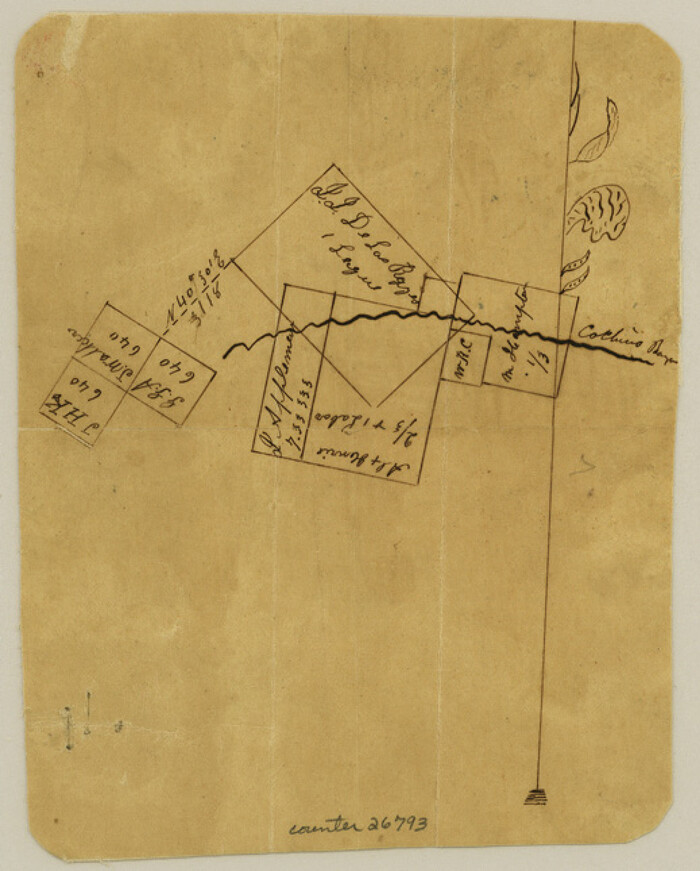 26793, Houston County Sketch File 23, General Map Collection