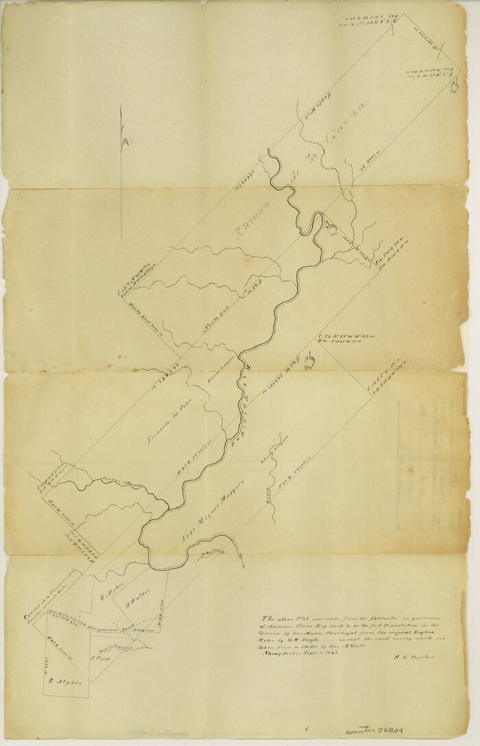26824, Houston County Sketch File 39, General Map Collection