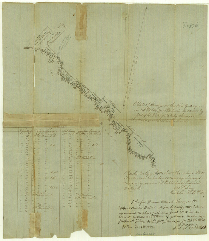 26889, Hudspeth County Sketch File 4a, General Map Collection