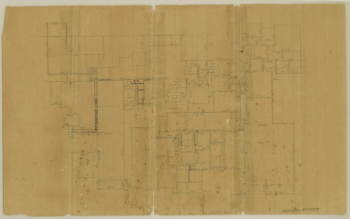27555, Jack County Sketch File 18a, General Map Collection