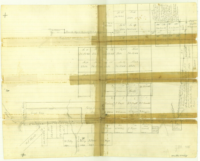 27775, Jasper County Sketch File 7, General Map Collection