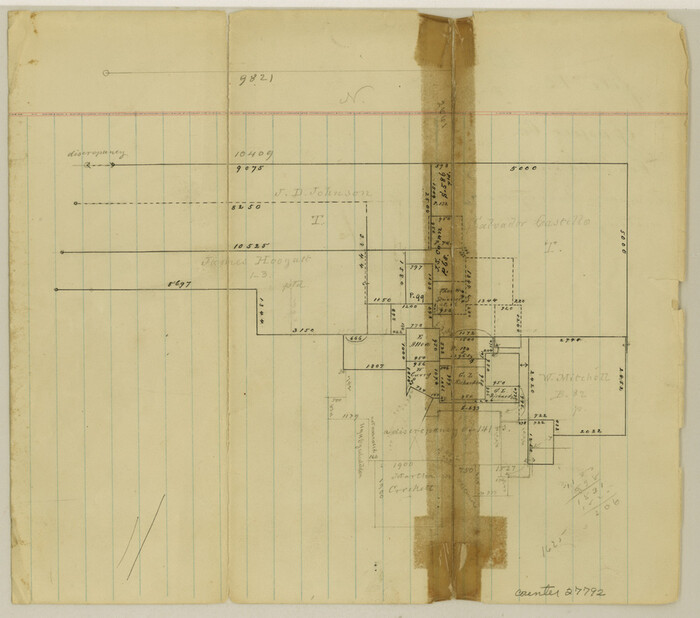 27792, Jasper County Sketch File 12, General Map Collection