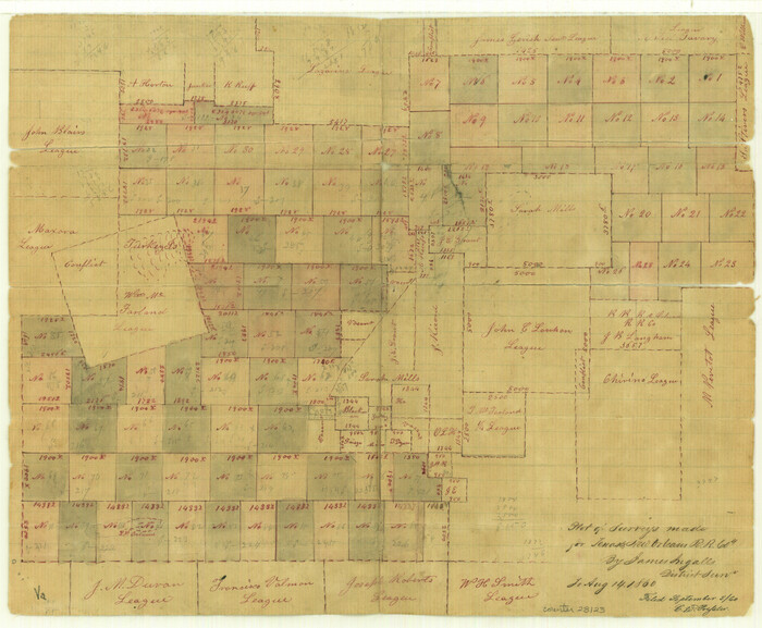 28123, Jefferson County Sketch File 9, General Map Collection