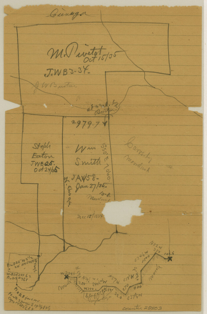 28203, Jefferson County Sketch File 34, General Map Collection
