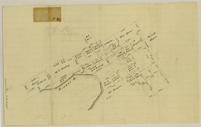 28445, Johnson County Sketch File 10a, General Map Collection