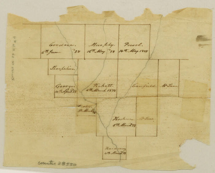 28550, Karnes County Sketch File 4, General Map Collection