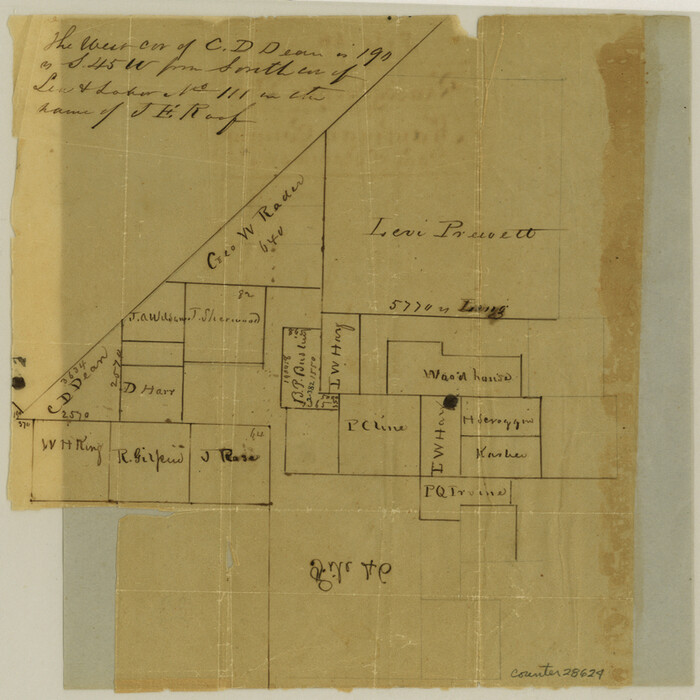 28624, Kaufman County Sketch File 1, General Map Collection