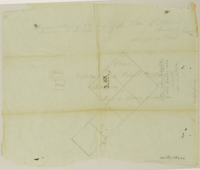 28626, Kaufman County Sketch File 2, General Map Collection