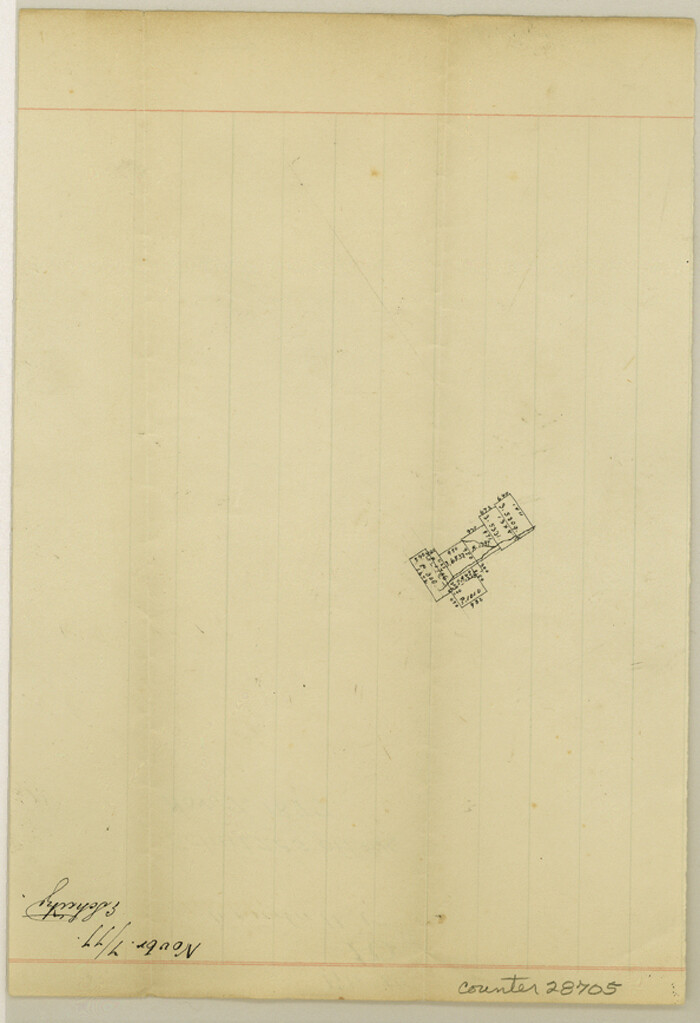 28705, Kendall County Sketch File 16, General Map Collection