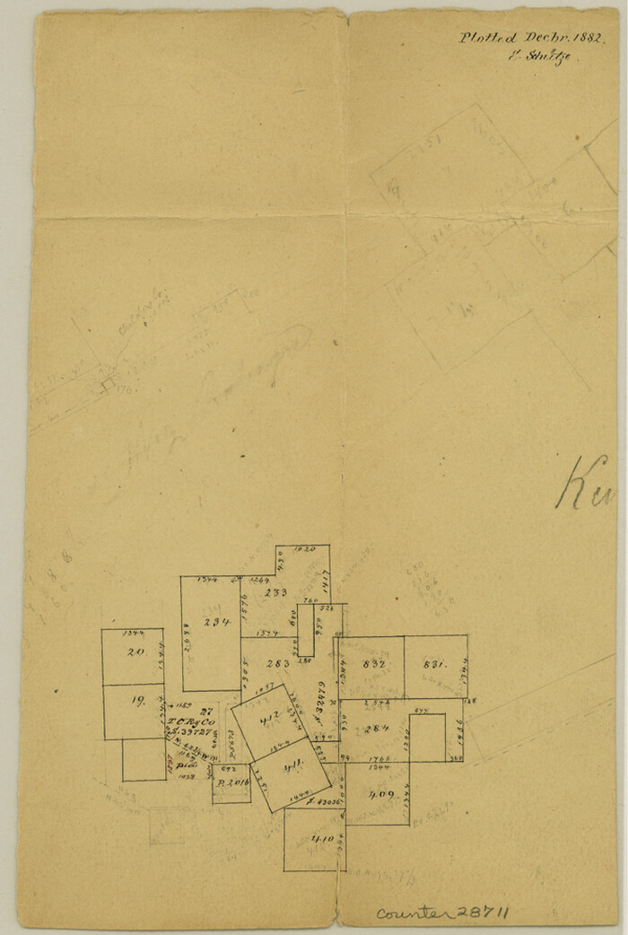 28711, Kendall County Sketch File 18, General Map Collection