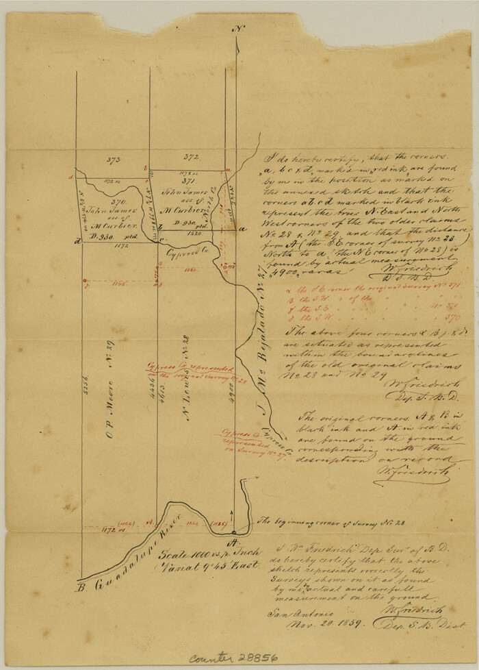 28856, Kerr County Sketch File 2, General Map Collection
