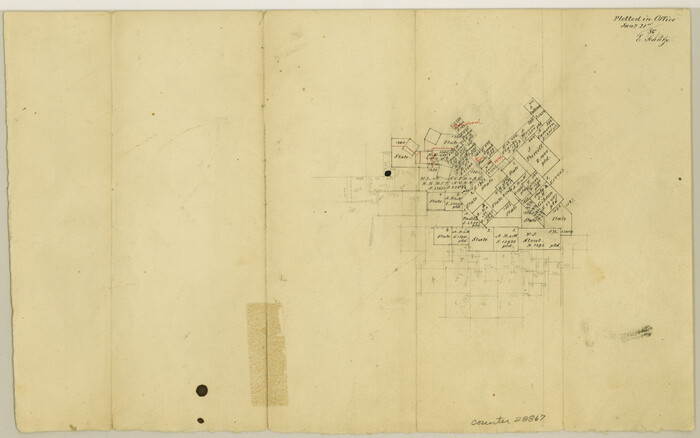 28867, Kerr County Sketch File 6b, General Map Collection