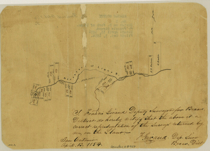 28907, Kimble County Sketch File 1, General Map Collection