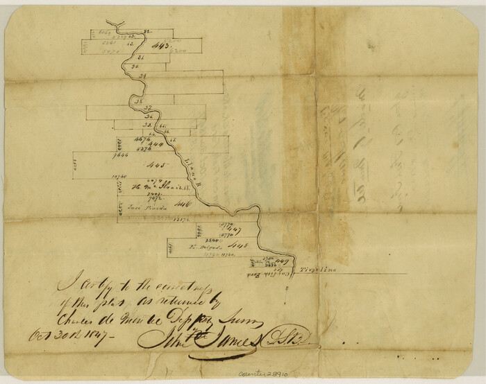 28910, Kimble County Sketch File 3, General Map Collection
