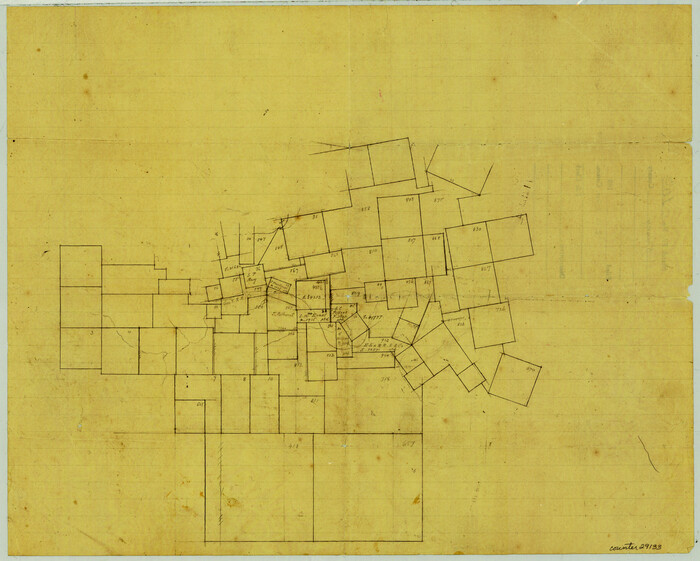 29133, Kinney County Sketch File 16a, General Map Collection