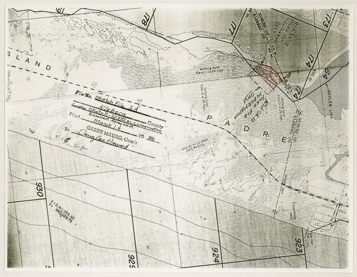 29192, Kleberg County Sketch File 1, General Map Collection