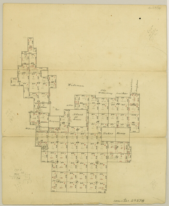 29278, Lamar County Sketch File 4, General Map Collection