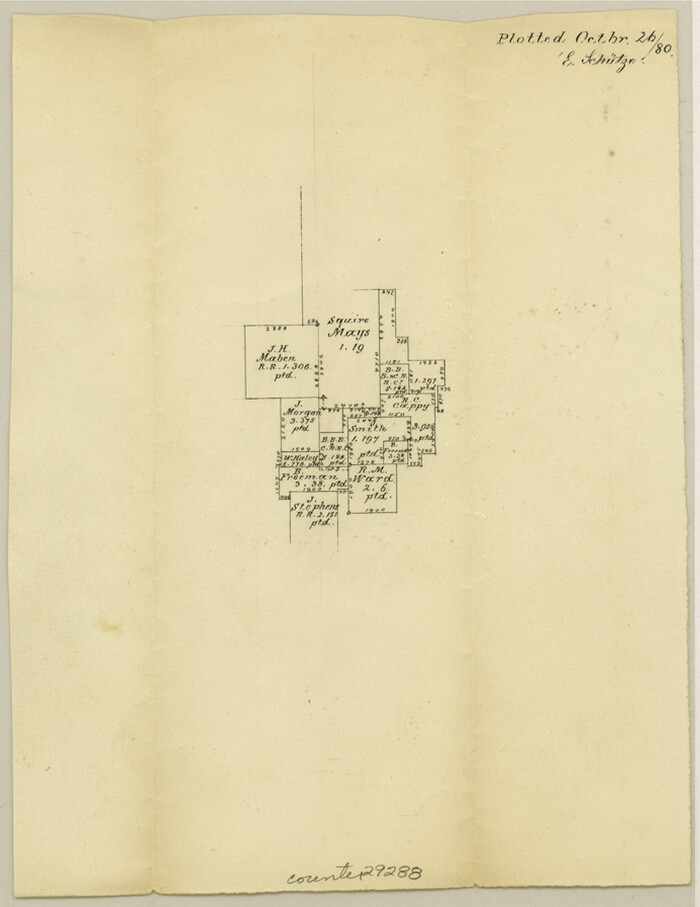 29288, Lamar County Sketch File 7, General Map Collection
