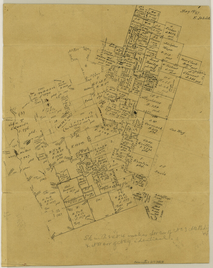 29383, Lampasas County Sketch File A, General Map Collection