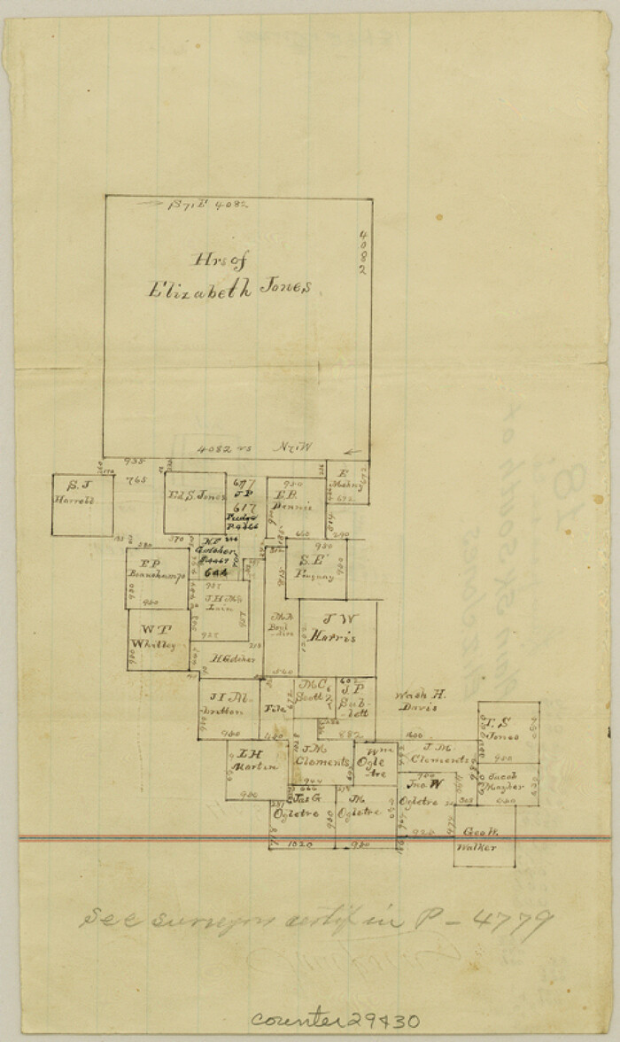 29430, Lampasas County Sketch File 18, General Map Collection