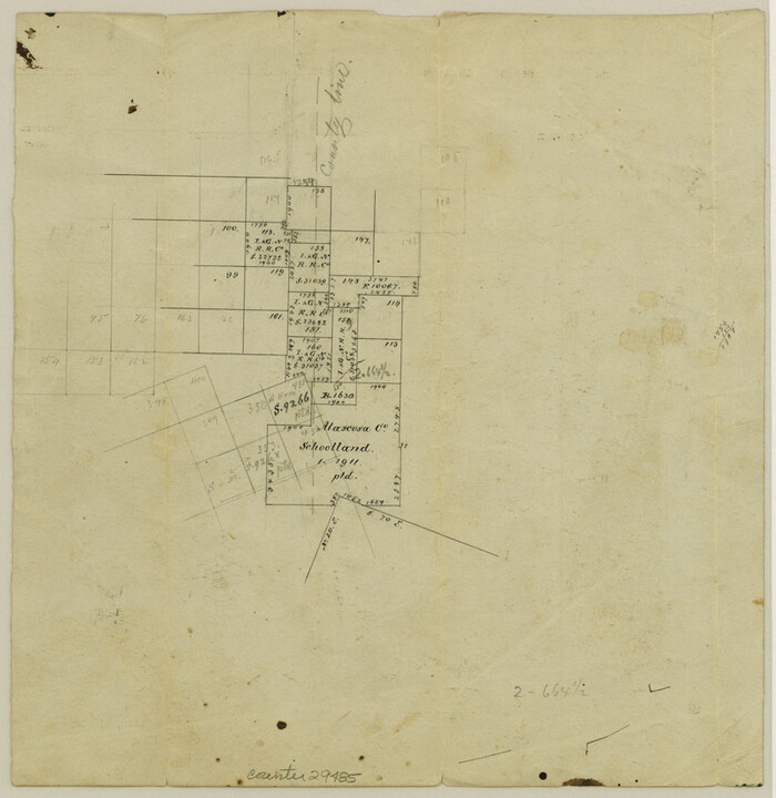 29485, La Salle County Sketch File 15, General Map Collection