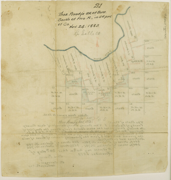 29526, La Salle County Sketch File 21, General Map Collection
