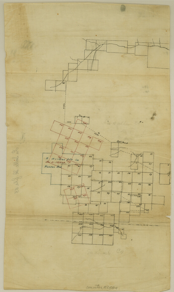 29584, La Salle County Sketch File 33, General Map Collection