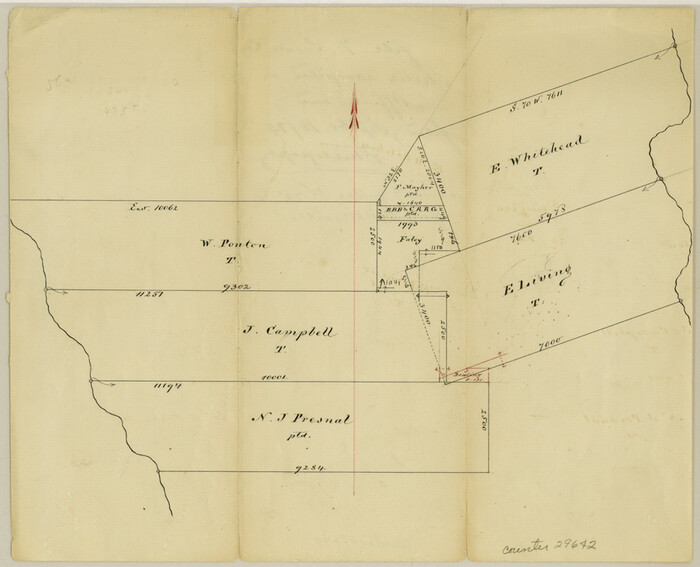 29642, Lavaca County Sketch File 7, General Map Collection