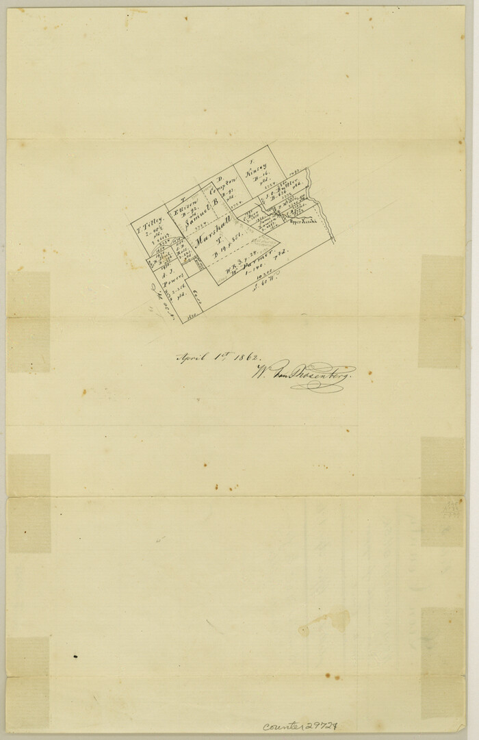 29724, Leon County Sketch File 8, General Map Collection