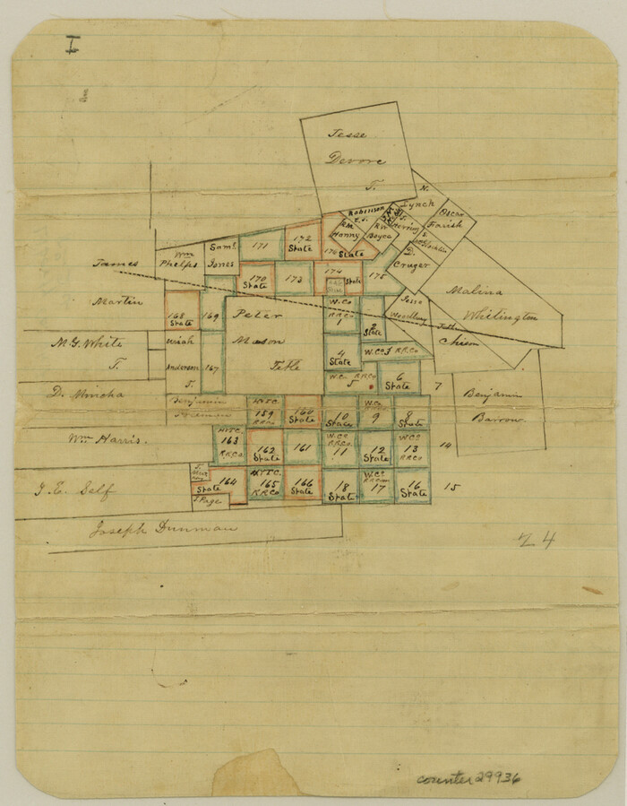 29936, Liberty County Sketch File 24, General Map Collection