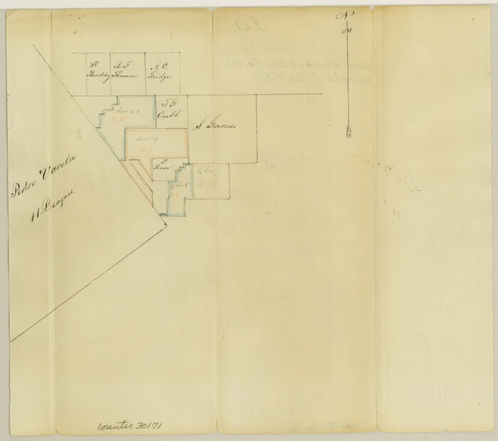 30171, Limestone County Sketch File 10, General Map Collection