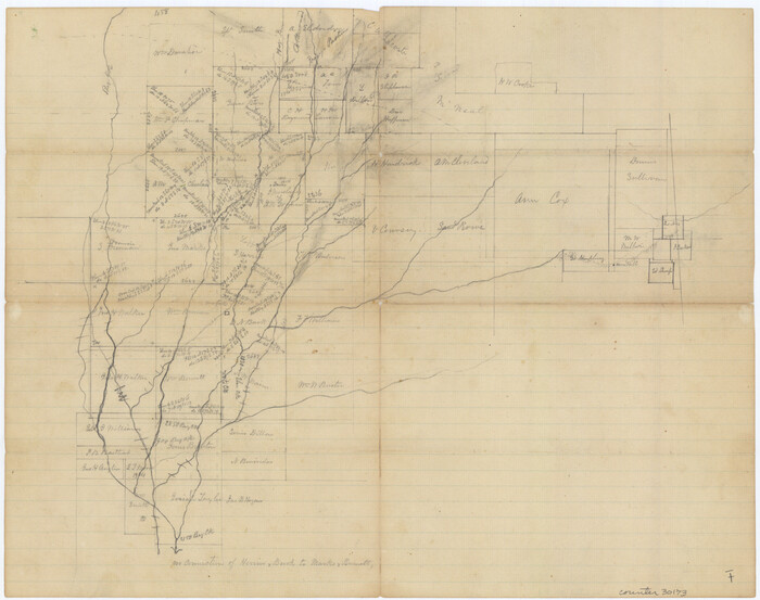 30173, Limestone County Sketch File 10a, General Map Collection