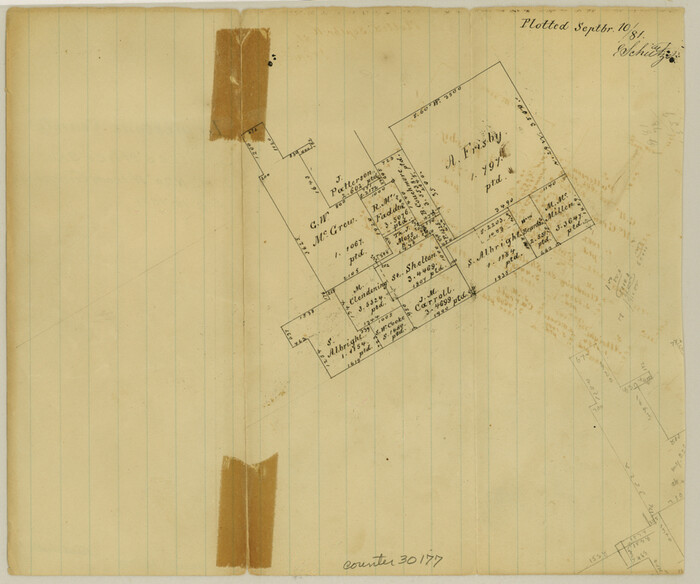 30177, Limestone County Sketch File 11, General Map Collection