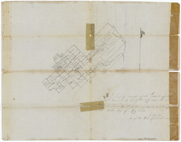 30255, Live Oak County Sketch File 3, General Map Collection