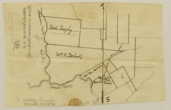 30282, Live Oak County Sketch File 16, General Map Collection