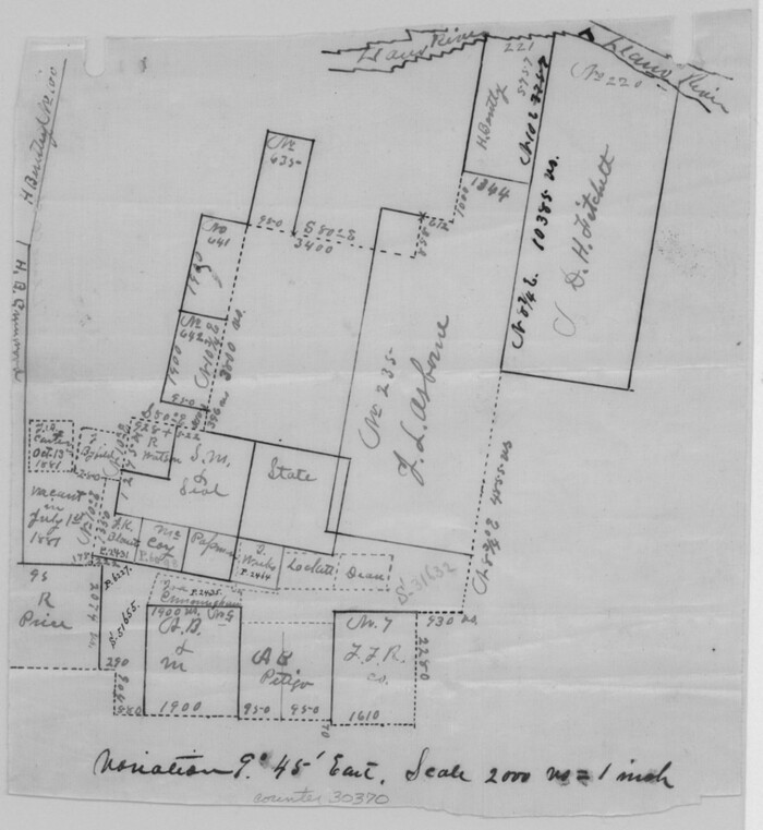 30370, Llano County Sketch File 10, General Map Collection