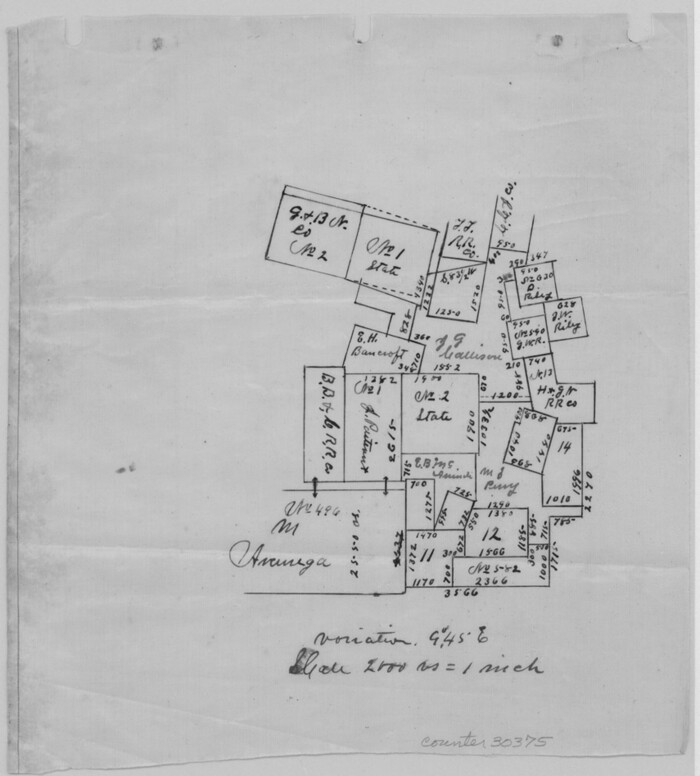 30375, Llano County Sketch File 11, General Map Collection