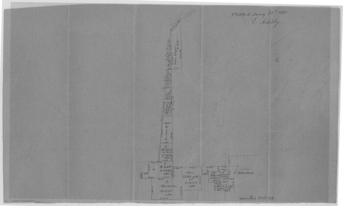 30387, Llano County Sketch File 13, General Map Collection