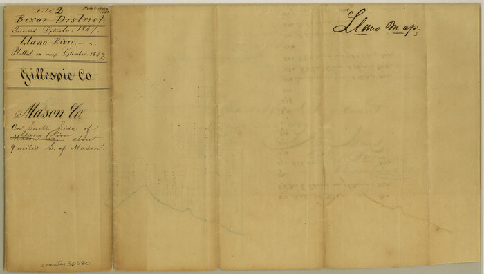 30680, Mason County Sketch File 2, General Map Collection