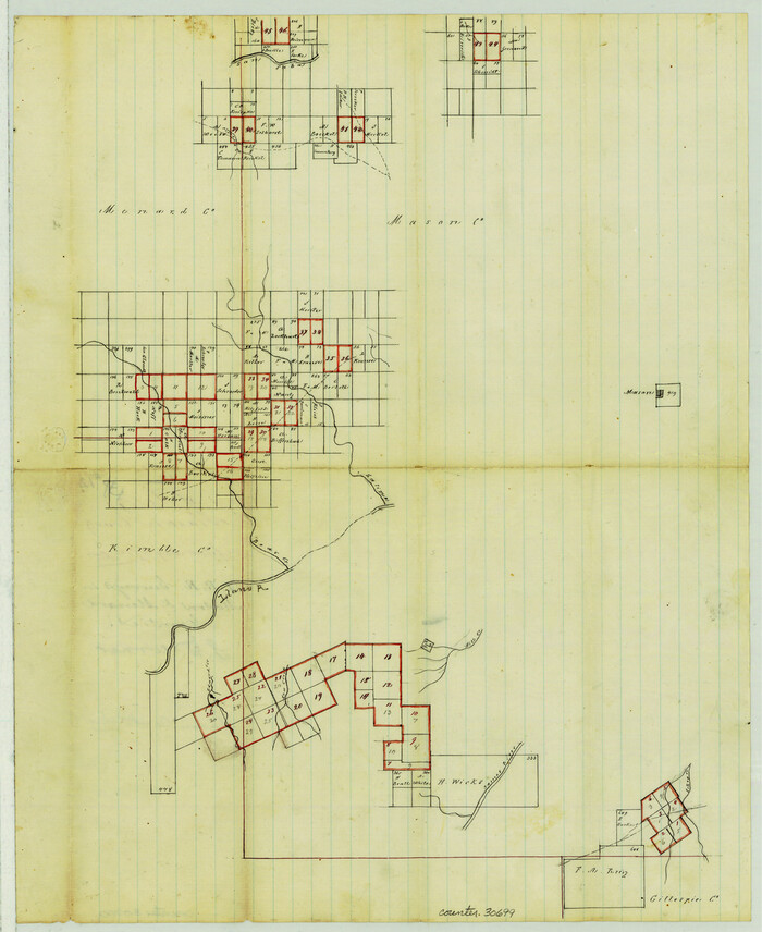 30699, Mason County Sketch File 12, General Map Collection