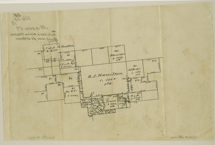 30705, Mason County Sketch File 17, General Map Collection